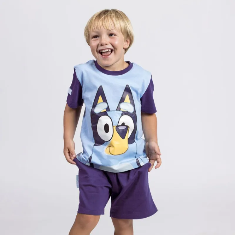 Sale Conjunto 2 Piezas Bluey para Niños Niños Ropa Y Téxtil: Cosas Que Ponerse Para Niños