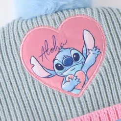 Clearance Conjunto 3 Piezas Bufanda y Complementos Stitch 100% Acrílico Películas Y Personajes De Disney ·Lilo Y Stitch