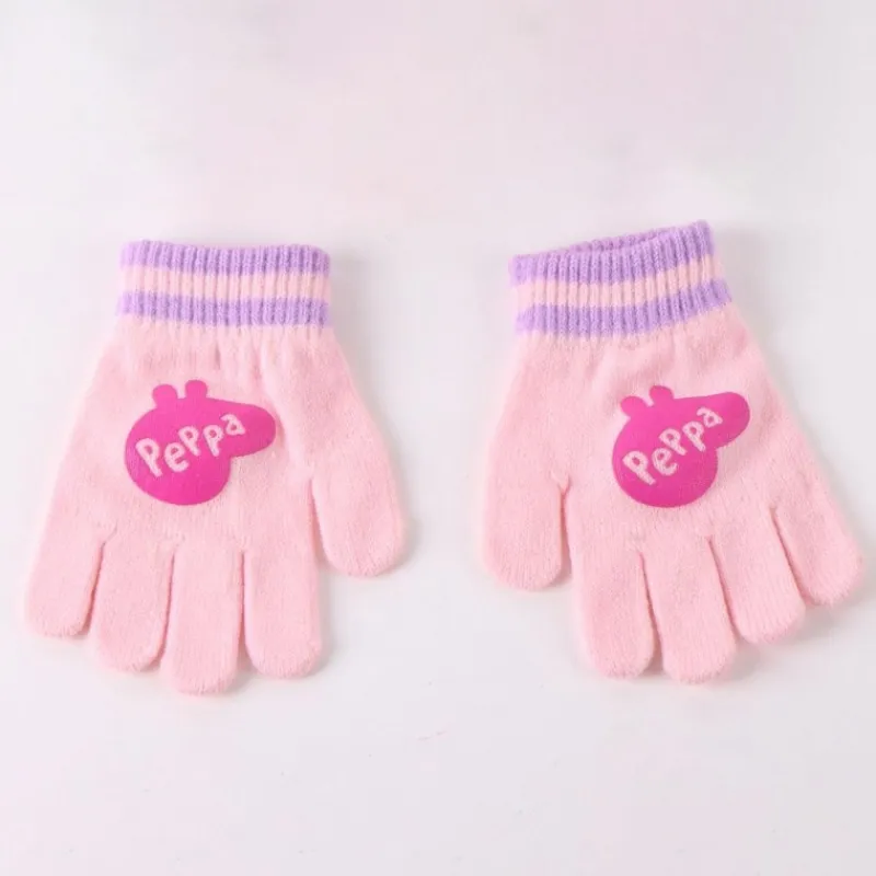 Best Conjunto 3 Piezas Bufanda Peppa Pig 100% Acrílico Rosa Niños Ropa Y Téxtil: Cosas Que Ponerse Para Niños