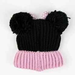 Conjunto 3 Piezas Bufanda Minnie Complementos 100% Acrílico - Rosa Niños Disney Para Niñas|Ropa Y Téxtil: Cosas Que Ponerse Para Niños