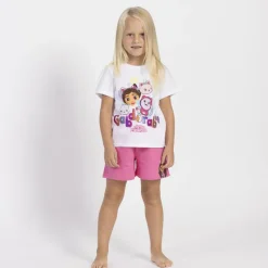 Niños Cerdá Kids Ropa Y Téxtil: Cosas Que Ponerse Para Niños ^Conjunto 2 Piezas French Terry Gabby's Dollhouse