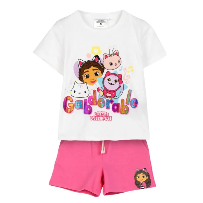 Niños Cerdá Kids Ropa Y Téxtil: Cosas Que Ponerse Para Niños ^Conjunto 2 Piezas French Terry Gabby's Dollhouse