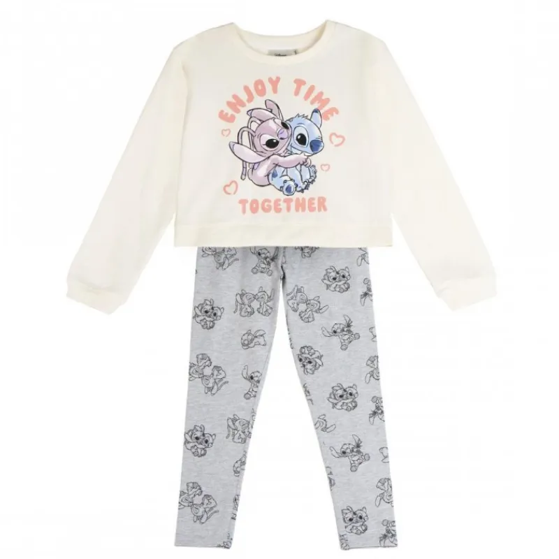 Niños Cerdá Kids Disney Para Niñas|Ropa Y Téxtil: Cosas Que Ponerse Para Niños ^Conjunto 2 Piezas Leggings y Camiseta Stitch para Niños