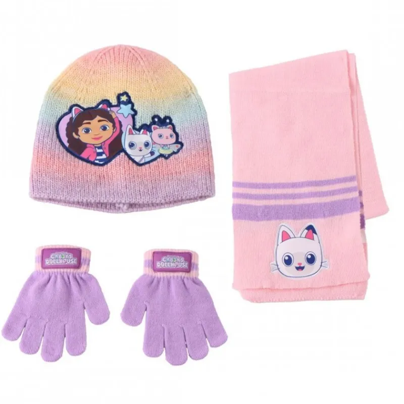 Niños Cerdá Kids Ropa Y Téxtil: Cosas Que Ponerse Para Niños |Gabby'S Dollhouse^Conjunto 3 Piezas Multicolor Gabby's Dollhouse 100% Acrílico