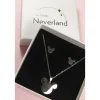 Frikileria Películas Y Personajes De Disney ·Mickey & Minnie|Joyas Disney^Conjunto Colgante y Pendientes Mickey Mouse Disney Acero Inoxidable