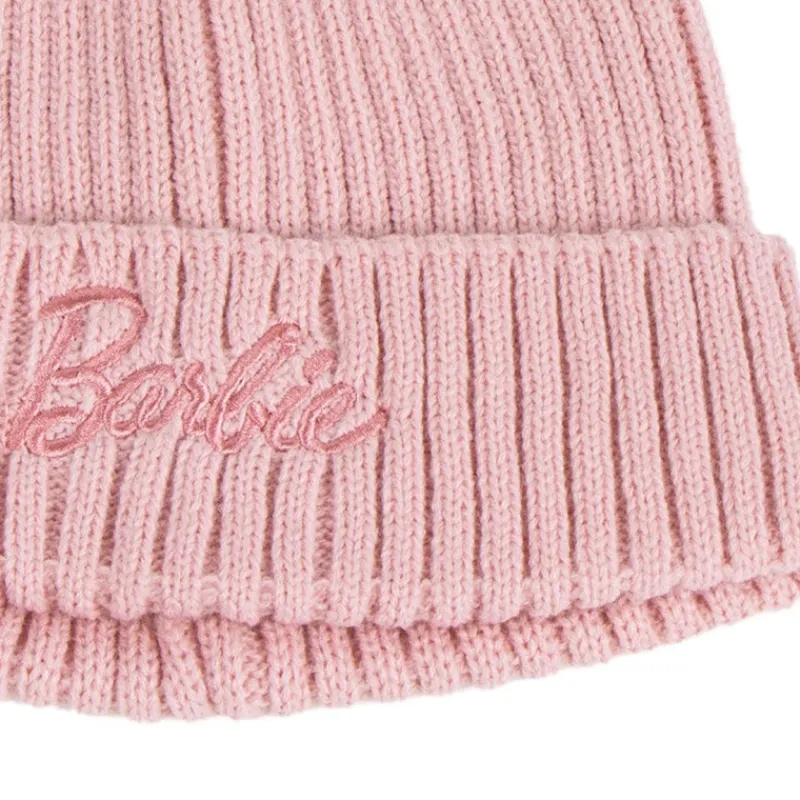 New Conjunto de 2 Piezas Bufanda y Gorro Barbie - Complementos Elegantes Niños Ropa Y Téxtil: Cosas Que Ponerse Para Niños