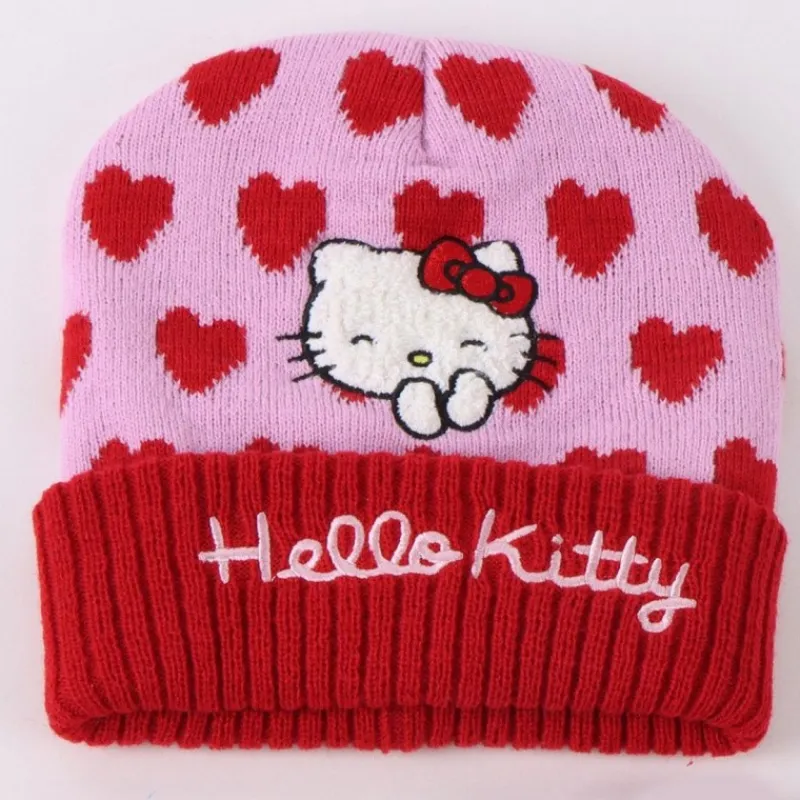 Conjunto de 3 piezas Hello Kitty - 100% Acrílico Niños Ropa Y Téxtil: Cosas Que Ponerse Para Niños