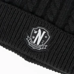 Niños Cerdá Kids Ropa Y Téxtil: Cosas Que Ponerse Para Niños ^Conjunto de Invierno Wednesday: Gorro y Guantes
