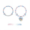 Cerdá Kids Accesorios Para El Pelo, Gafas De Sol Y Kits De Belleza Infantiles ^Conjunto de Pulseras Bluey para Niños Multicolor con Dijes
