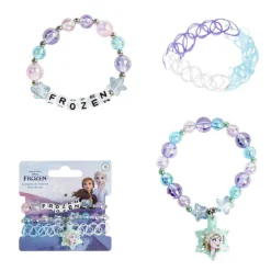 Outlet Conjunto de Pulseras Frozen para Niños Disney Para Niñas|Accesorios Para El Pelo, Gafas De Sol Y Kits De Belleza Infantiles
