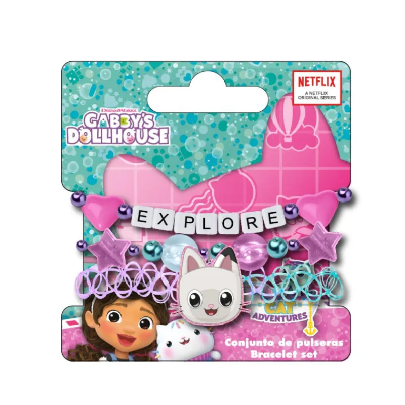 Online Conjunto de Pulseras Infantiles de Gabby´s Dollhouse Accesorios Para El Pelo, Gafas De Sol Y Kits De Belleza Infantiles |Gabby'S Dollhouse