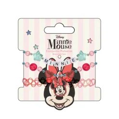 Cerdá Kids Disney Para Niñas|Accesorios Para El Pelo, Gafas De Sol Y Kits De Belleza Infantiles ^Conjunto de Pulseras Minnie Mouse