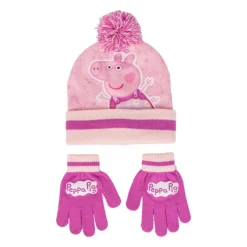 Niños Cerdá Kids Ropa Y Téxtil: Cosas Que Ponerse Para Niños ^Conjunto invierno 2 Piezas Peppa Pig - Complementos Ideales para Niños