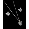 Otros Fabricantes Películas Y Personajes De Disney ·Mickey & Minnie|Joyas Disney^Conjunto Plata de Ley y Circonitas Disney Mickey