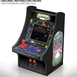 Consola Micro Player 17 cm Galaga Regalos Y Coleccionismo Para Gamers - Cosas De Videojuegos Míticos