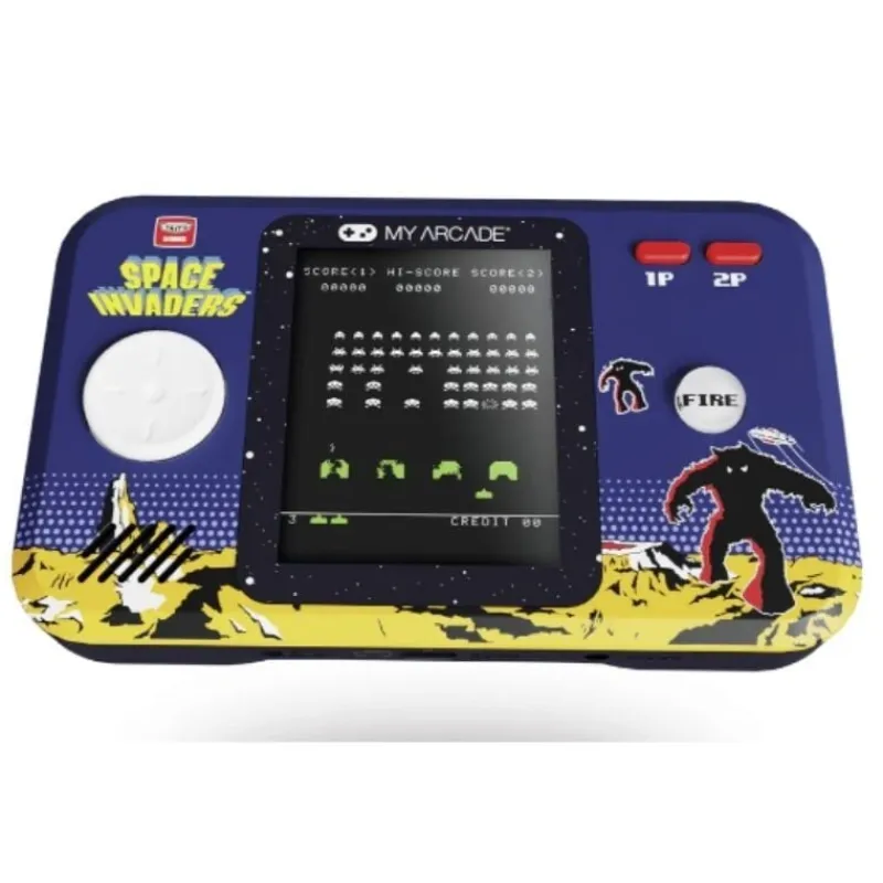My Arcade Descuentos Gaming^Consola Pocket Player Space Invaders 8,4 cm