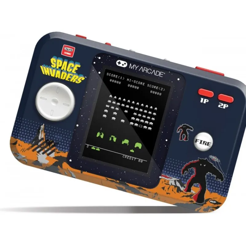 My Arcade Descuentos Gaming^Consola Pocket Player Space Invaders 8,4 cm