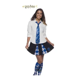 Hot Corbata de Ravenclaw Harry Potter Deluxe para niños Complementos Para Disfraces|Disfraces Infantiles
