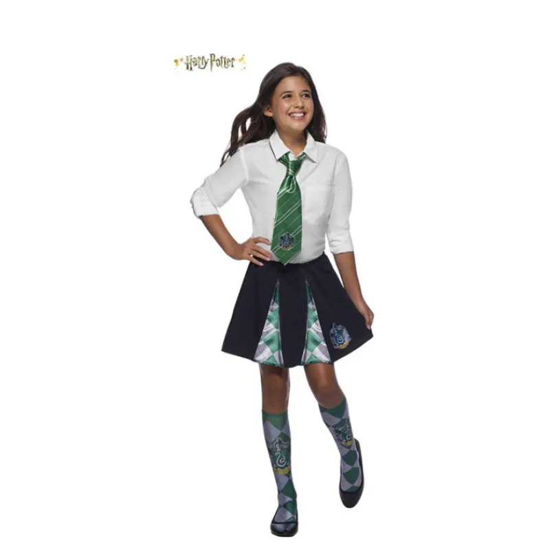 Sale Corbata de Slytherin Harry Potter Deluxe para niños Complementos Para Disfraces|Disfraces Infantiles
