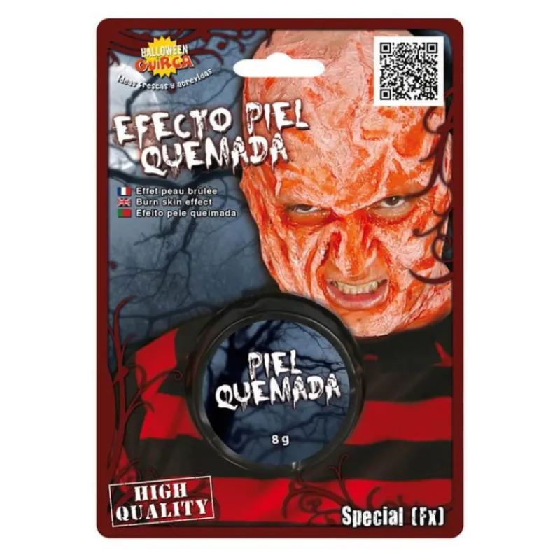 New Crema efecto Piel quemada 8 gr Maquillaje Para Disfraces