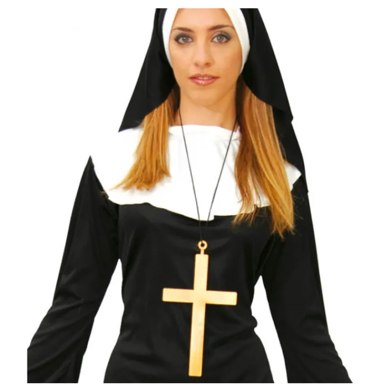 Disfrazzes Complementos Para Disfraces|Accesorios Halloween Y Terror ^Cruz de 23 cms. para Halloween