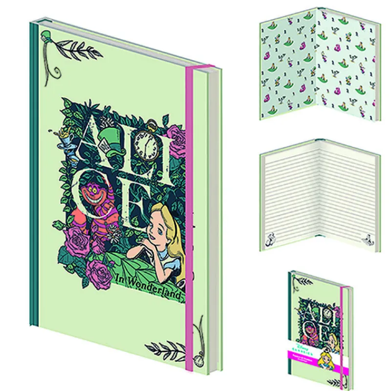 Online Cuaderno A5 Alicia en el Pais de las Maravillas Papelería Disney|Más Regalos De Disney