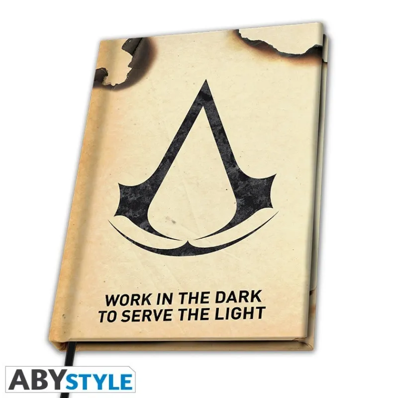 Online Cuaderno A5 Assassin's Creed Crest Regalos Assassin'S Creed|Regalos Y Coleccionismo Para Gamers - Cosas De Videojuegos Míticos