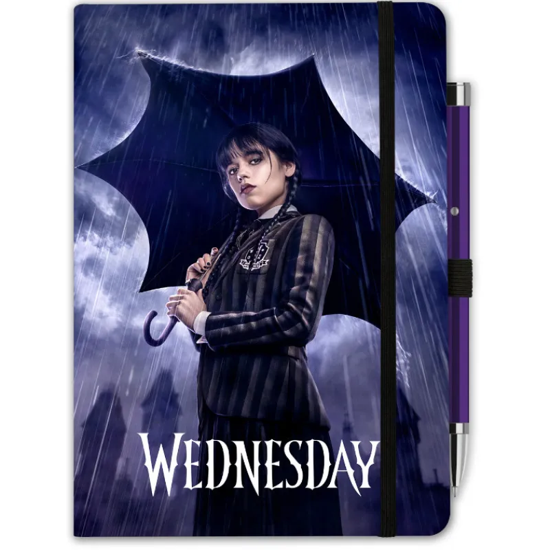 Best Cuaderno A5 con boli proyector Miércoles Miércoles Addams