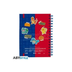Hot Cuaderno A5 Pokémon "Blue & Red Partners" con espiral Más Regalos De Pokemon|Regalos Y Coleccionismo Para Gamers - Cosas De Videojuegos Míticos