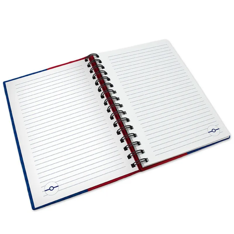 Hot Cuaderno A5 Pokémon "Blue & Red Partners" con espiral Más Regalos De Pokemon|Regalos Y Coleccionismo Para Gamers - Cosas De Videojuegos Míticos