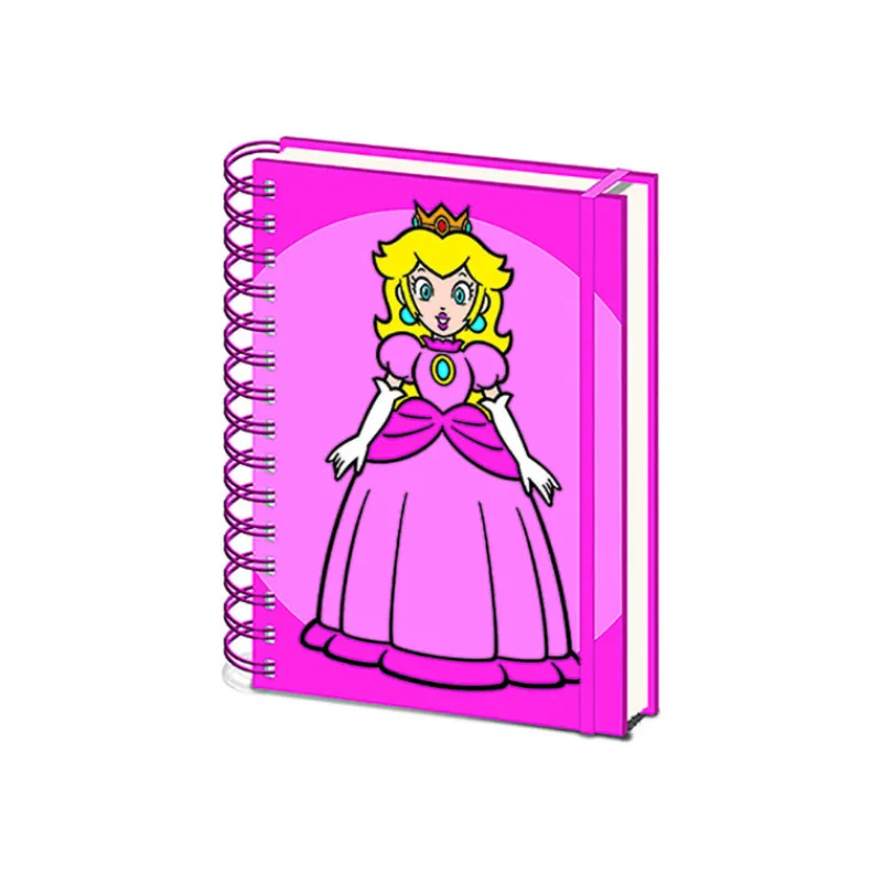 Pyramid International Regalos Y Coleccionismo Para Gamers - Cosas De Videojuegos Míticos|Más Regalos De Super Mario ^Cuaderno A5 Princesa Peach Super Mario