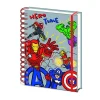 Hot Cuaderno de Espiral A5 Avengers (Hero Club) Superhéroes Marvel|Más Regalos De Marvel