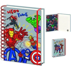 Hot Cuaderno de Espiral A5 Avengers (Hero Club) Superhéroes Marvel|Más Regalos De Marvel