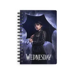SD Toys Miércoles Addams^Cuaderno efecto 3D Lluvia Wednesday