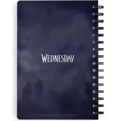 SD Toys Miércoles Addams^Cuaderno efecto 3D Lluvia Wednesday