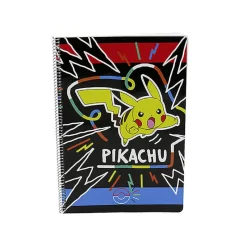 Hot Cuaderno Folio 80 Hojas Pokémon Pikachu|Regalos Y Coleccionismo Para Gamers - Cosas De Videojuegos Míticos