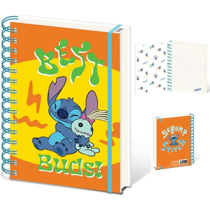 Pyramid International Papelería Disney|Películas Y Personajes De Disney ·Lilo Y Stitch^Cuaderno Lilo & Stitch con Diseño 'Best Buds'