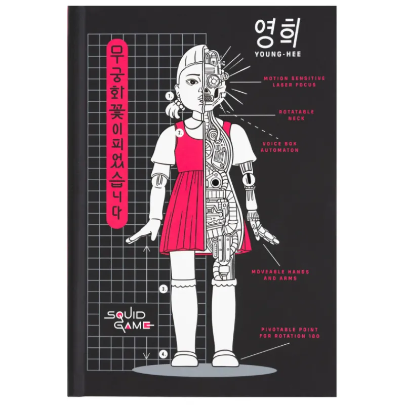 Hot Cuaderno Premium A5 Young-Hee El Juego del Calamar El Juego Del Calamar|Regalos De Otras Series