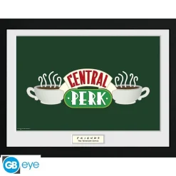 Cuadro enmarcado Friends "Central Perk" 30x40 cm Friends