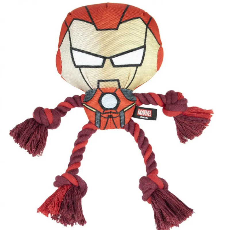 Cerdá Adult Superhéroes Marvel|Más Regalos De Marvel^Cuerda dental para perros Forma Iron Man Avengers