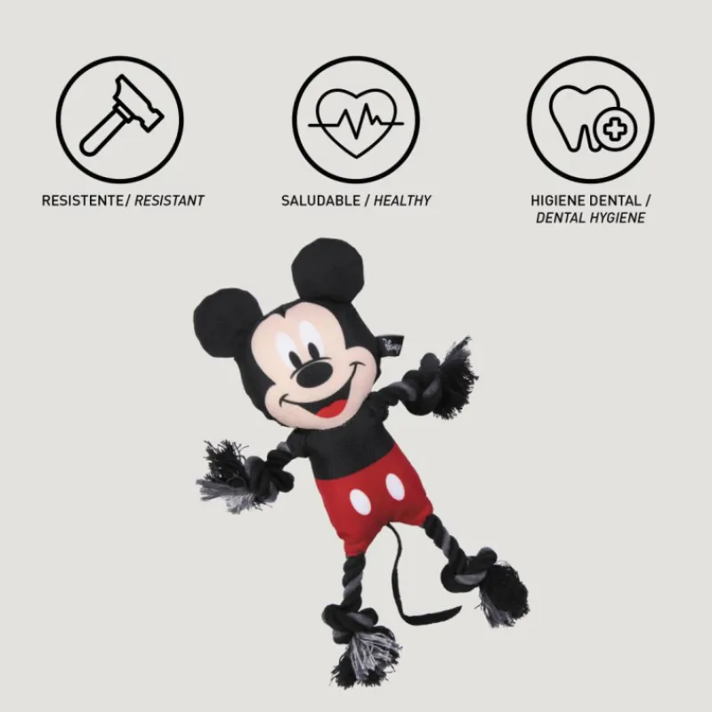 Cerdá Adult Películas Y Personajes De Disney ·Mickey & Minnie^Cuerda dental para perros Mickey Mouse Disney