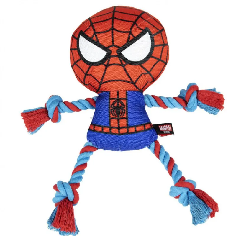 Cerdá Adult Superhéroes Marvel^Cuerda dental para perros Forma Spiderman