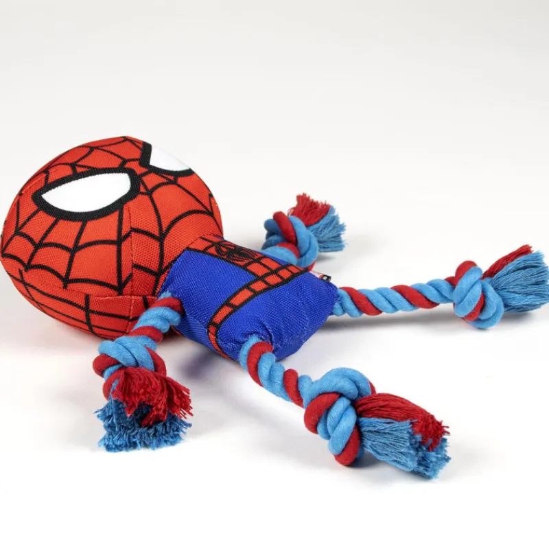 Cerdá Adult Superhéroes Marvel^Cuerda dental para perros Forma Spiderman