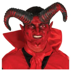 Outlet Cuernos de Demonio Anchos 20 Cm Pelucas, Barbas Y Bigotes Disfraces|Accesorios Halloween Y Terror