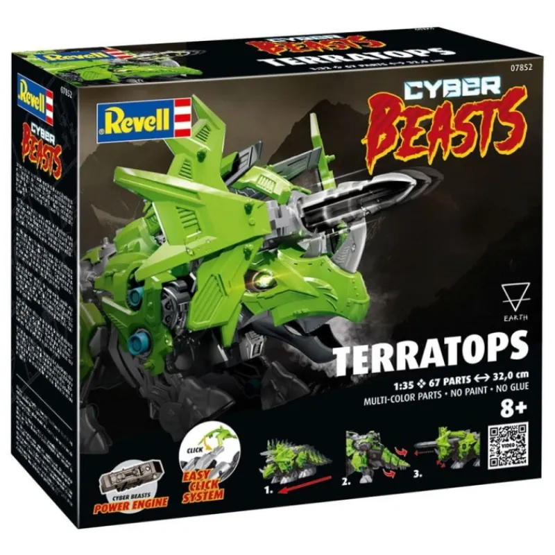 Revell Juguetes, Figuras Y Más Regalos Para Peques^CyberBeasts Kit de maquetas 1/35 TerraTops 32 cm