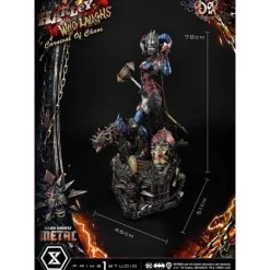 Outlet Dark Nights: Metal Estatua Harley Quinn Who Laughs Deluxe Regalos De Villanos Dc|Figuras Dc