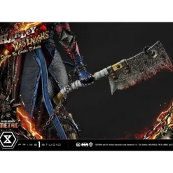 Outlet Dark Nights: Metal Estatua Harley Quinn Who Laughs Deluxe Regalos De Villanos Dc|Figuras Dc