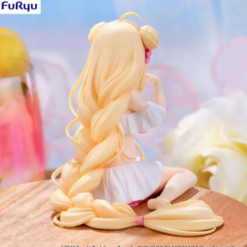 FuRyu Figuras^Date A Live V Estatua PVC Noodle Stopper Mukuro Hoshimiya Swimsuit Ver. 13 cm
