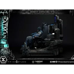 Prime 1 Studio Regalos De Superhéroes Dc|Figuras Dc^DC Comics Estatua 1/3 Batman Tactical Throne Deluxe Bonus 57 cm