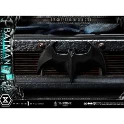 Prime 1 Studio Regalos De Superhéroes Dc|Figuras Dc^DC Comics Estatua 1/3 Batman Tactical Throne Deluxe Bonus 57 cm